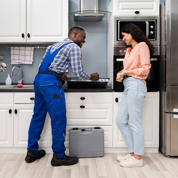 can you provide an estimate for cooktop repair before beginning any work in Boone IA